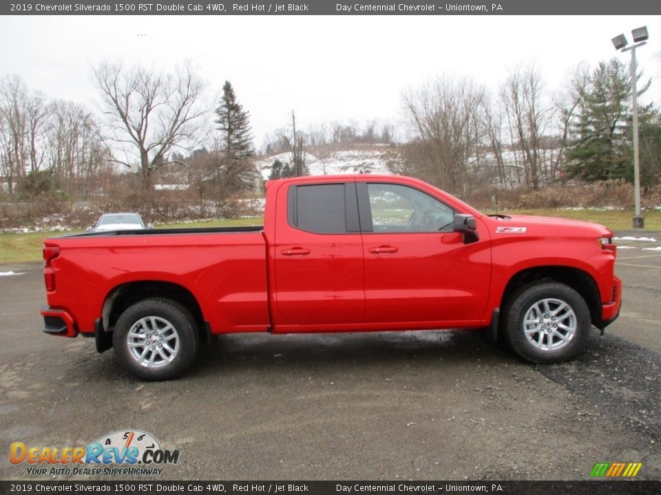 Red Hot 2019 Chevrolet Silverado 1500 RST Double Cab 4WD Photo #7