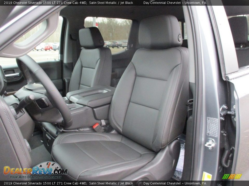 Front Seat of 2019 Chevrolet Silverado 1500 LT Z71 Crew Cab 4WD Photo #17