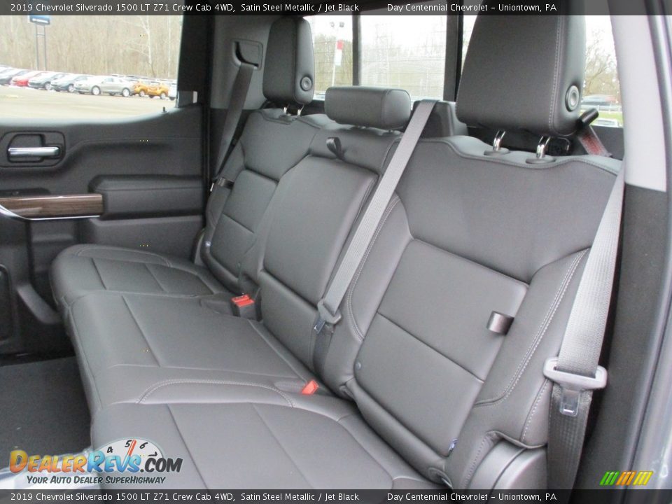 Rear Seat of 2019 Chevrolet Silverado 1500 LT Z71 Crew Cab 4WD Photo #18