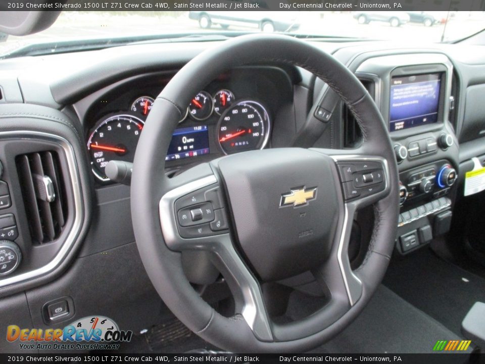 2019 Chevrolet Silverado 1500 LT Z71 Crew Cab 4WD Steering Wheel Photo #19