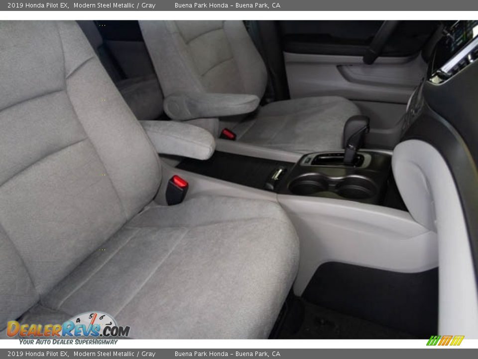 2019 Honda Pilot EX Modern Steel Metallic / Gray Photo #33