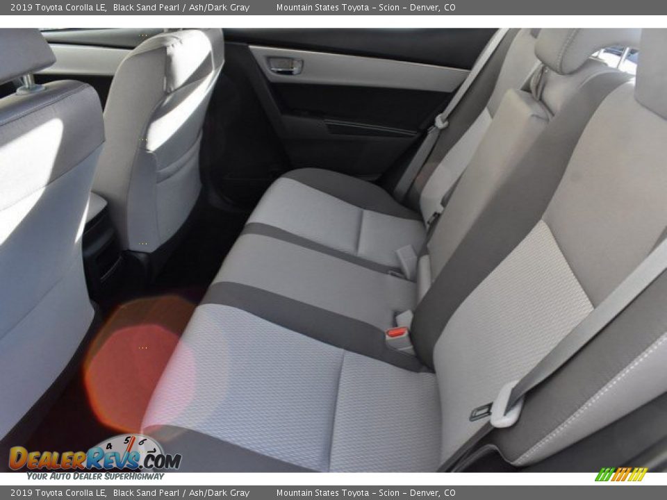 2019 Toyota Corolla LE Black Sand Pearl / Ash/Dark Gray Photo #14
