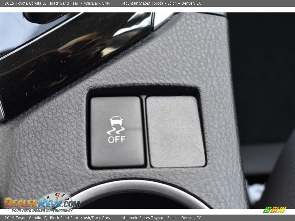 2019 Toyota Corolla LE Black Sand Pearl / Ash/Dark Gray Photo #29
