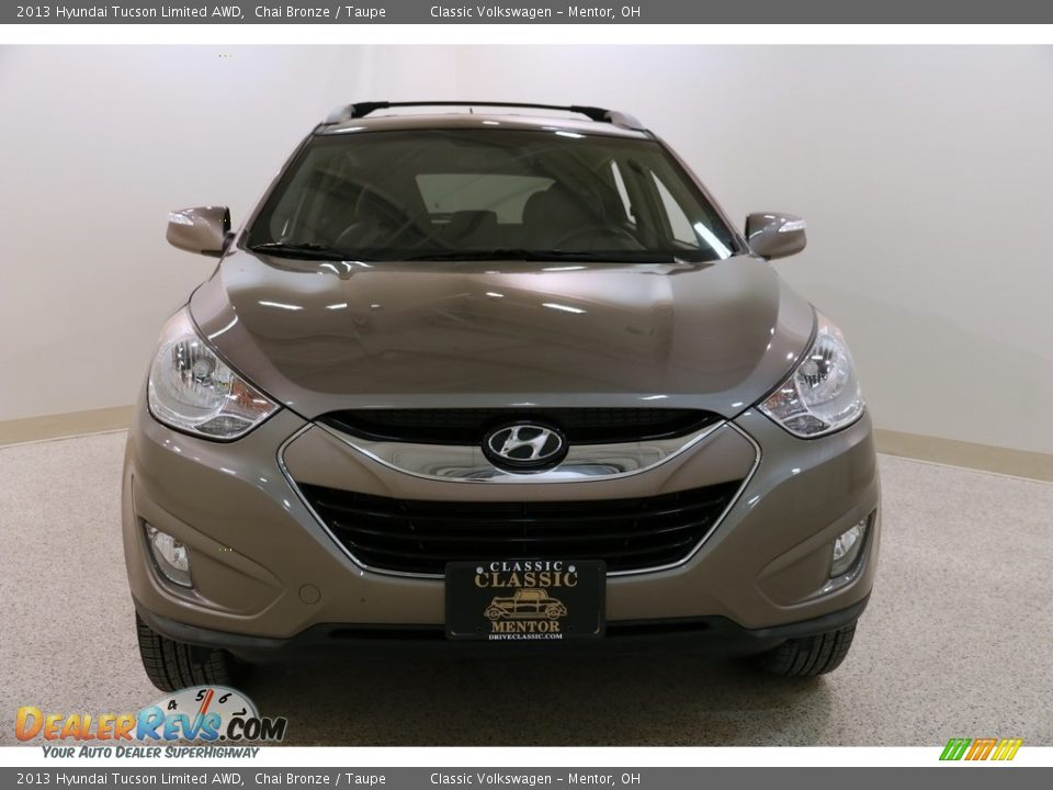 2013 Hyundai Tucson Limited AWD Chai Bronze / Taupe Photo #2
