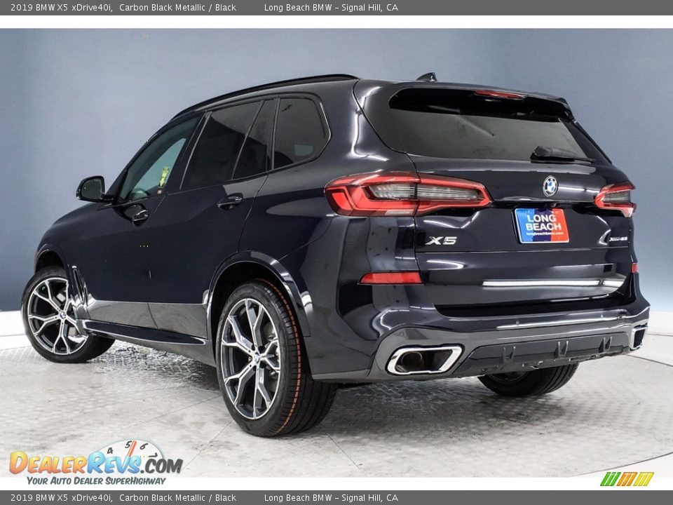 2019 BMW X5 xDrive40i Carbon Black Metallic / Black Photo #2