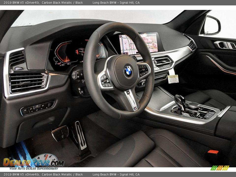 2019 BMW X5 xDrive40i Carbon Black Metallic / Black Photo #4