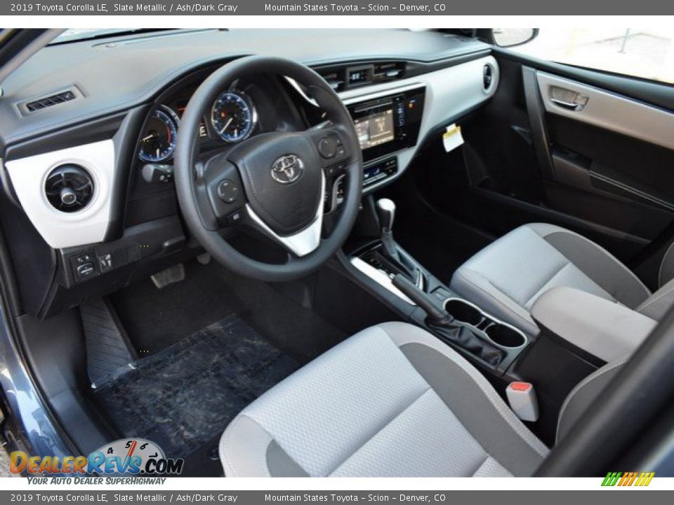 2019 Toyota Corolla LE Slate Metallic / Ash/Dark Gray Photo #5
