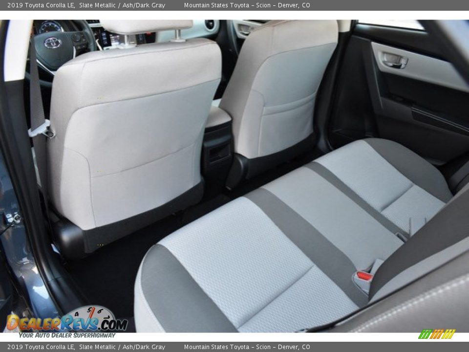 2019 Toyota Corolla LE Slate Metallic / Ash/Dark Gray Photo #13