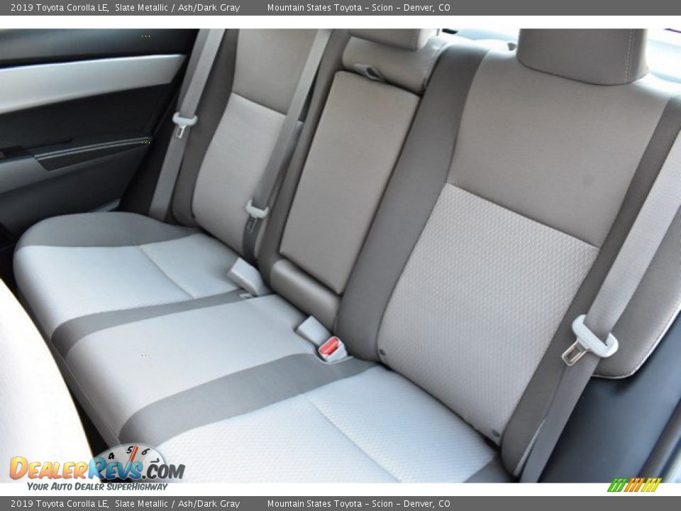 2019 Toyota Corolla LE Slate Metallic / Ash/Dark Gray Photo #15
