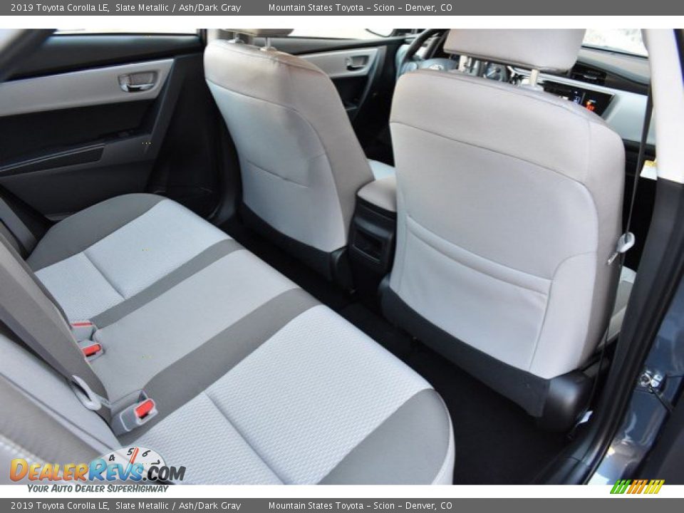 2019 Toyota Corolla LE Slate Metallic / Ash/Dark Gray Photo #16