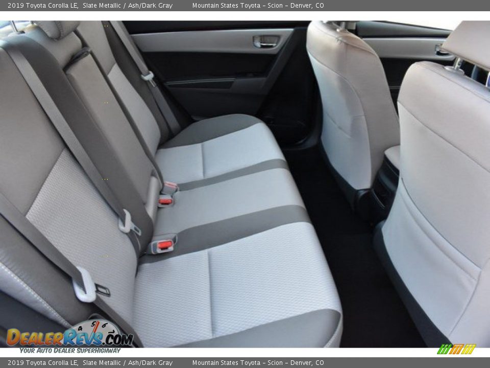 2019 Toyota Corolla LE Slate Metallic / Ash/Dark Gray Photo #17