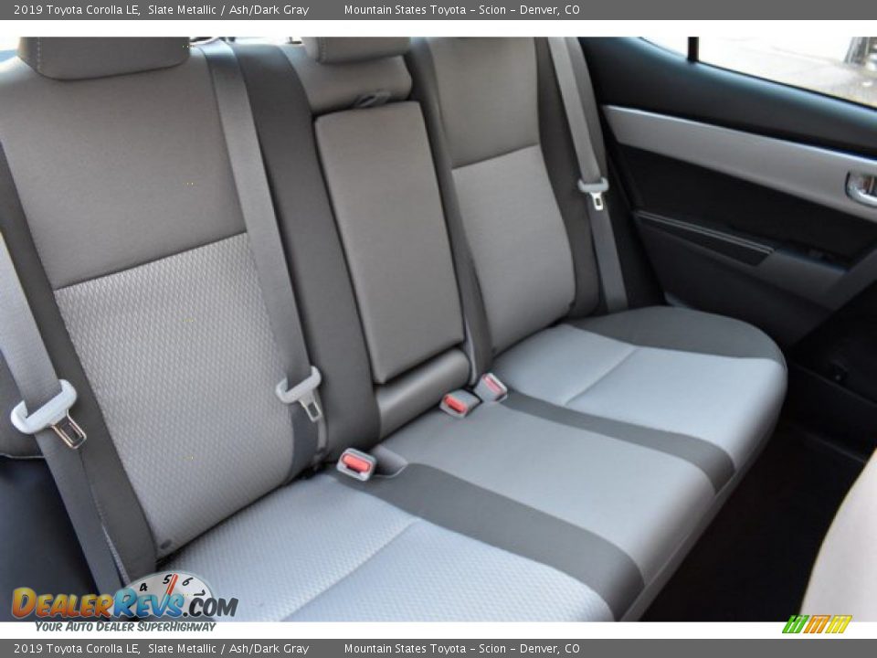 2019 Toyota Corolla LE Slate Metallic / Ash/Dark Gray Photo #18