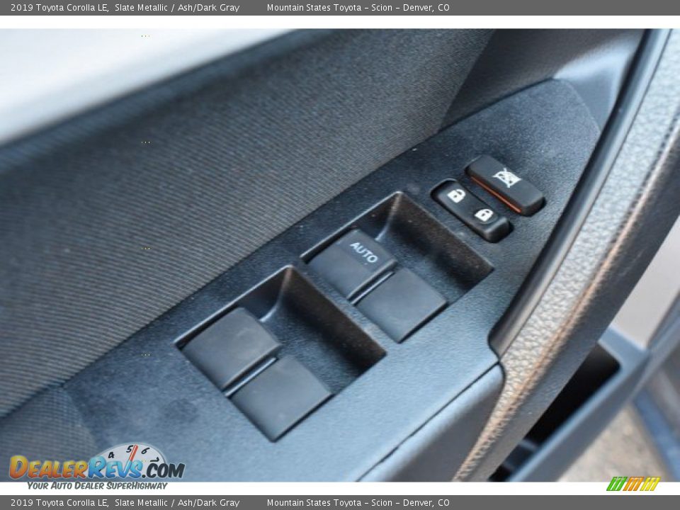 2019 Toyota Corolla LE Slate Metallic / Ash/Dark Gray Photo #23