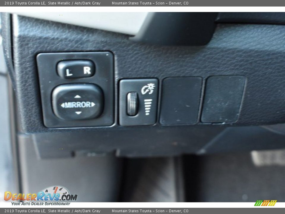 2019 Toyota Corolla LE Slate Metallic / Ash/Dark Gray Photo #24