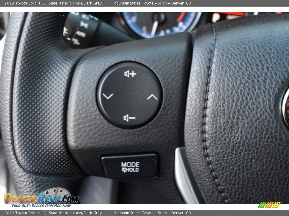 2019 Toyota Corolla LE Slate Metallic / Ash/Dark Gray Photo #25