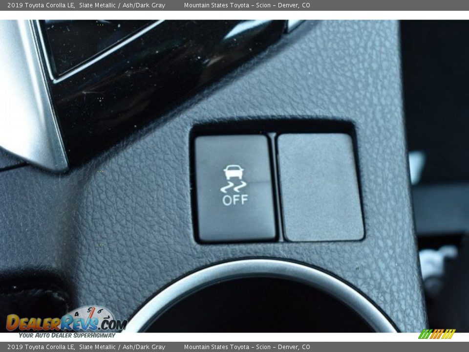 2019 Toyota Corolla LE Slate Metallic / Ash/Dark Gray Photo #29