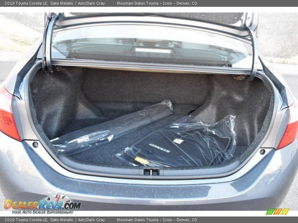 2019 Toyota Corolla LE Slate Metallic / Ash/Dark Gray Photo #30