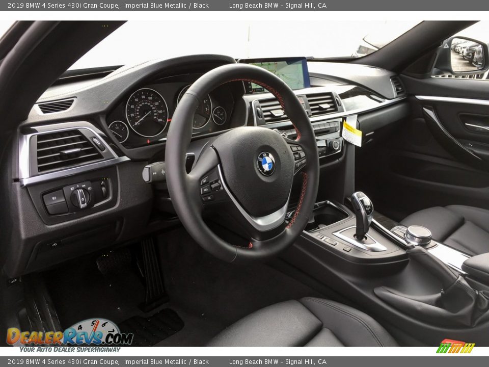 2019 BMW 4 Series 430i Gran Coupe Imperial Blue Metallic / Black Photo #4