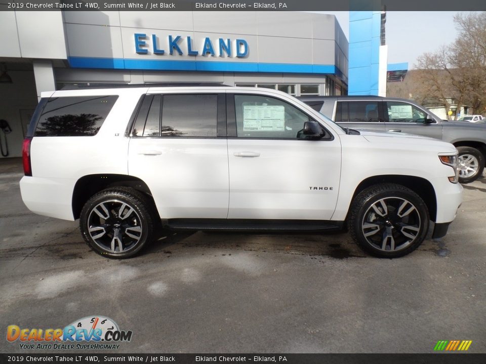 2019 Chevrolet Tahoe LT 4WD Summit White / Jet Black Photo #4