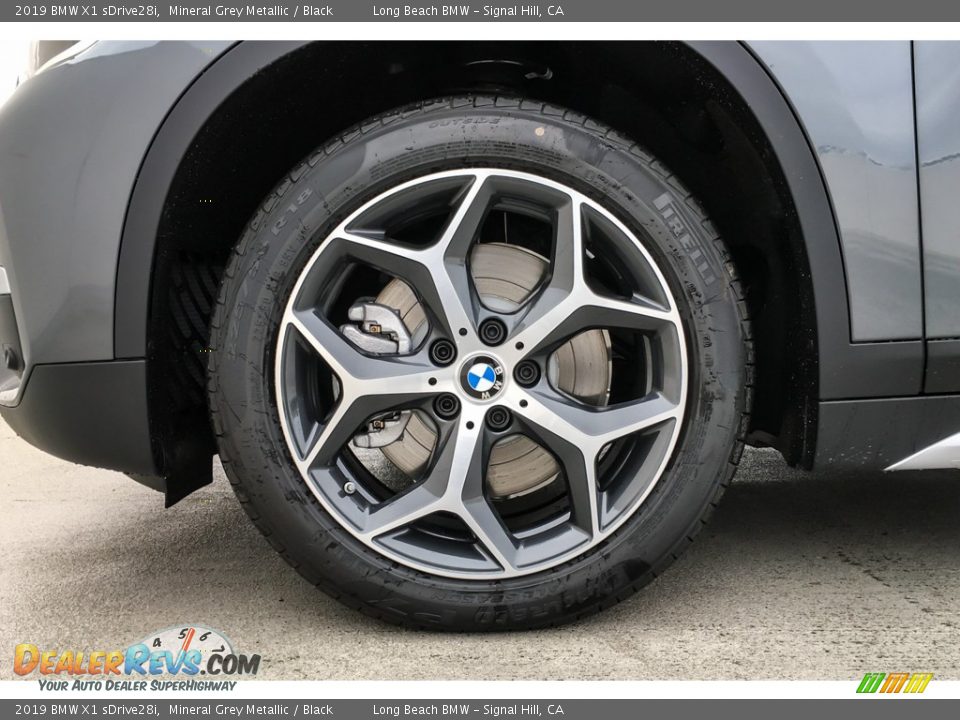 2019 BMW X1 sDrive28i Mineral Grey Metallic / Black Photo #9