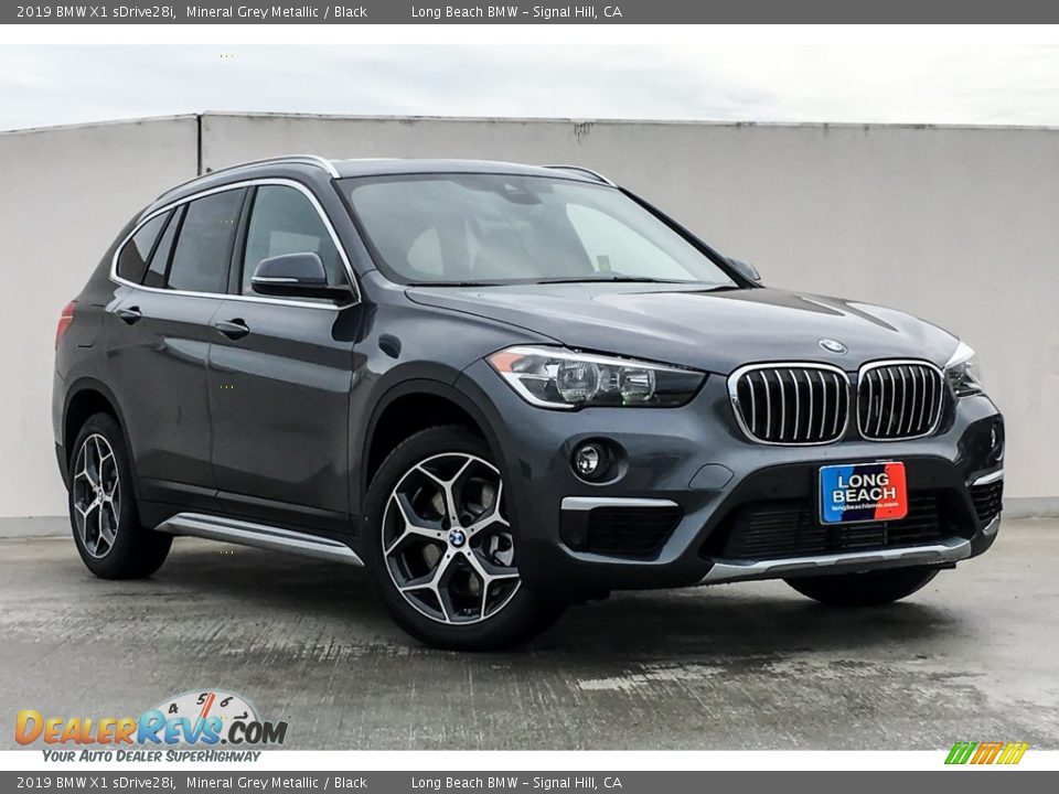 2019 BMW X1 sDrive28i Mineral Grey Metallic / Black Photo #12