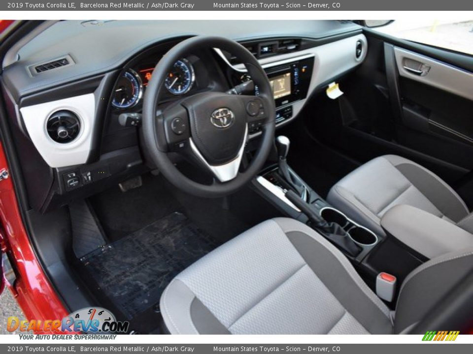 2019 Toyota Corolla LE Barcelona Red Metallic / Ash/Dark Gray Photo #5