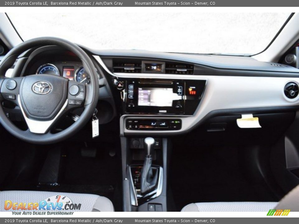 2019 Toyota Corolla LE Barcelona Red Metallic / Ash/Dark Gray Photo #8