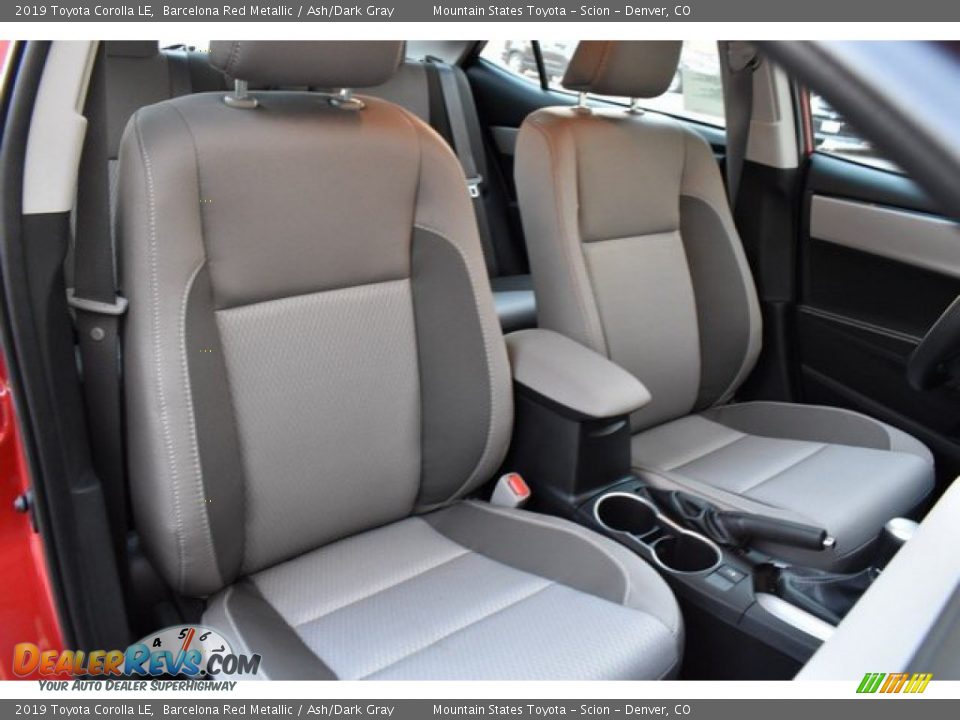 2019 Toyota Corolla LE Barcelona Red Metallic / Ash/Dark Gray Photo #12