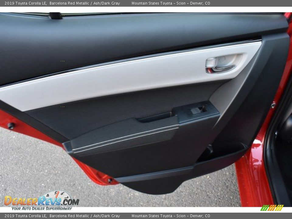 2019 Toyota Corolla LE Barcelona Red Metallic / Ash/Dark Gray Photo #20