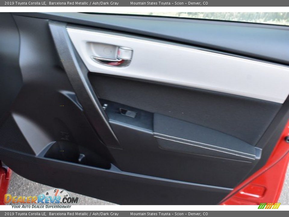 2019 Toyota Corolla LE Barcelona Red Metallic / Ash/Dark Gray Photo #21