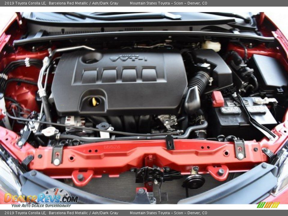2019 Toyota Corolla LE Barcelona Red Metallic / Ash/Dark Gray Photo #31