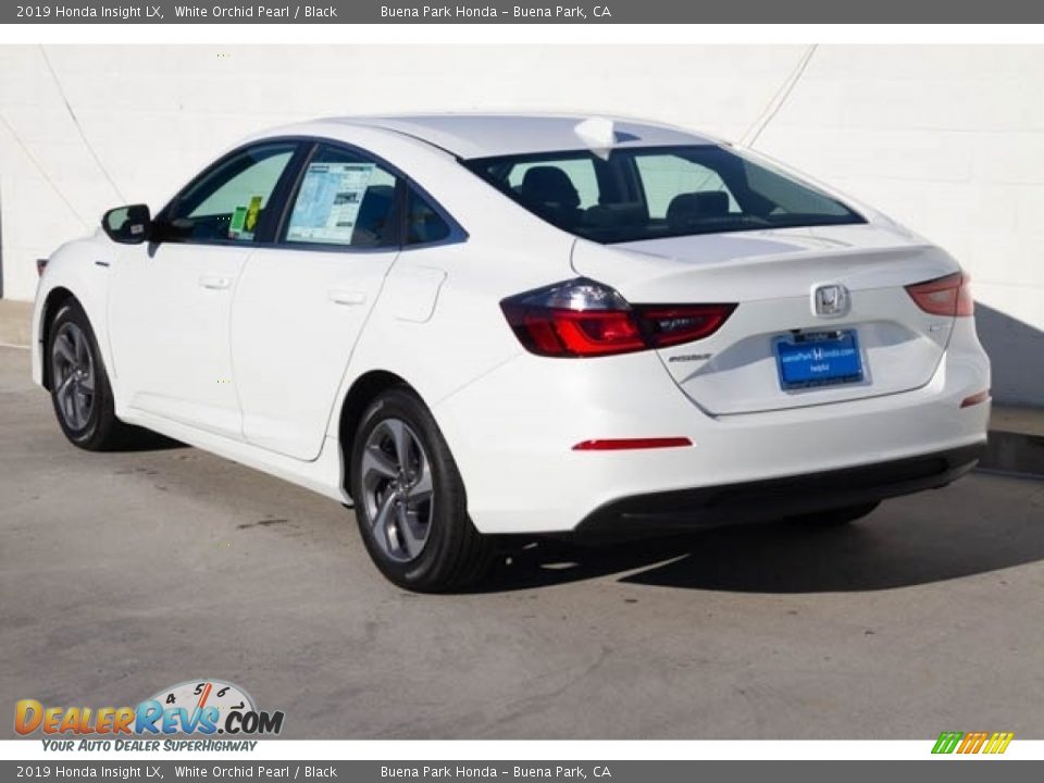 2019 Honda Insight LX White Orchid Pearl / Black Photo #2