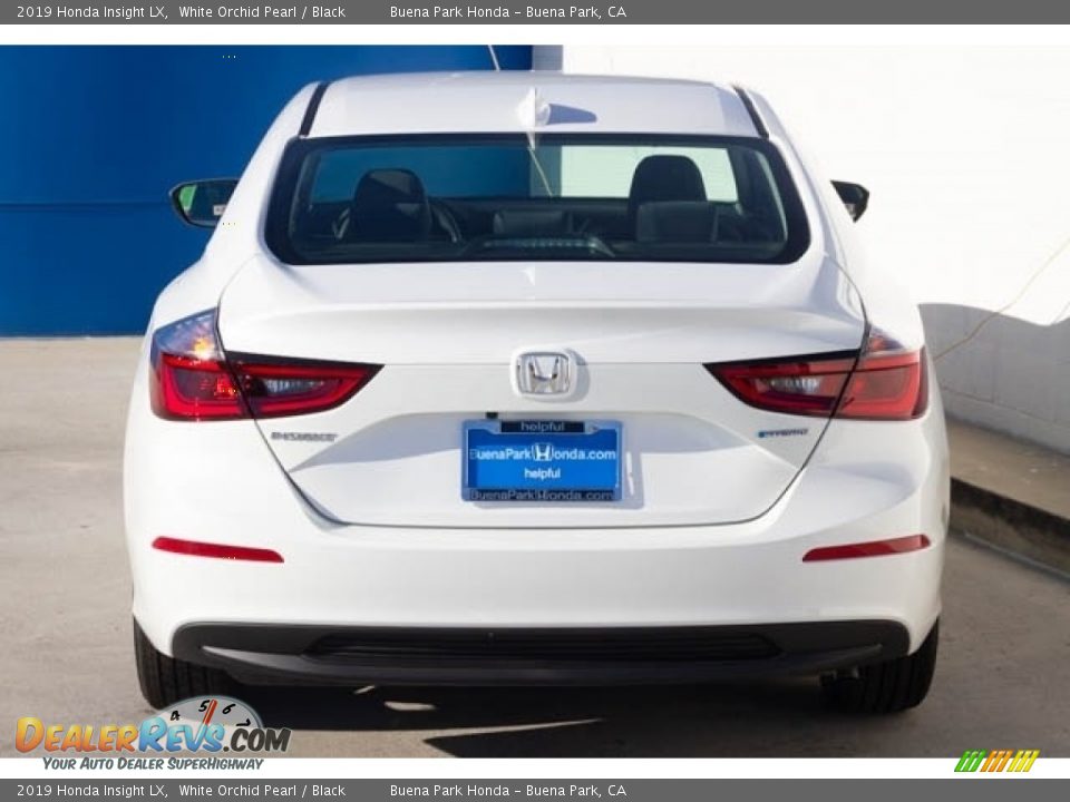 2019 Honda Insight LX White Orchid Pearl / Black Photo #6