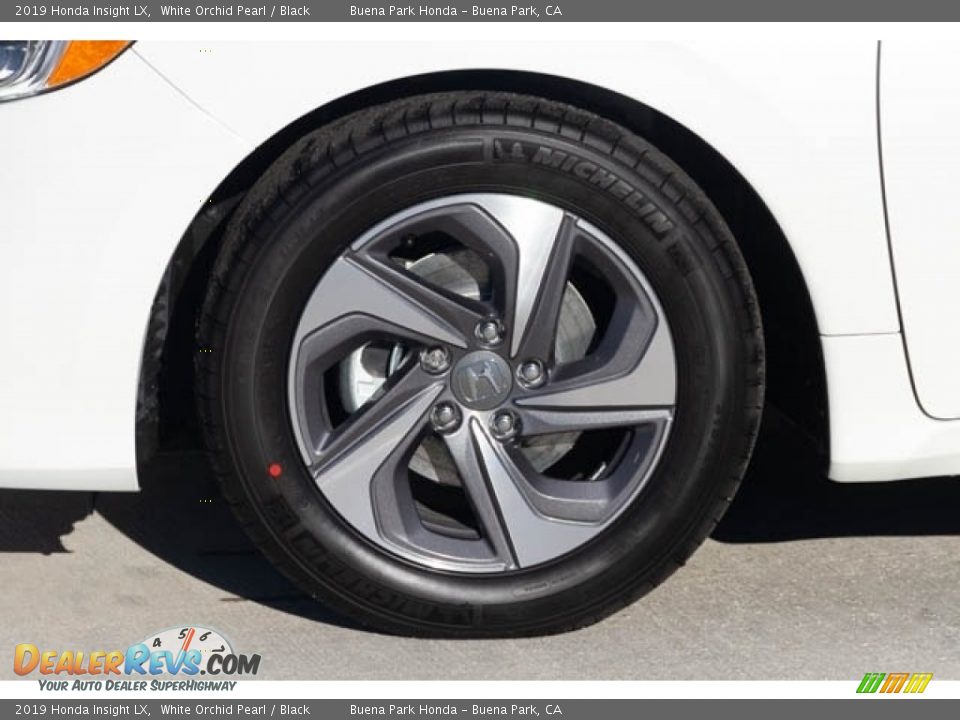 2019 Honda Insight LX White Orchid Pearl / Black Photo #11