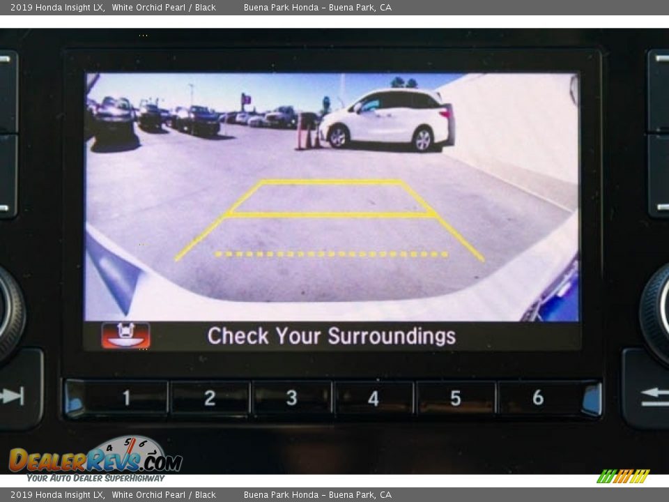 2019 Honda Insight LX White Orchid Pearl / Black Photo #15