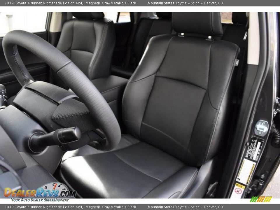 Front Seat of 2019 Toyota 4Runner Nightshade Edition 4x4 Photo #7