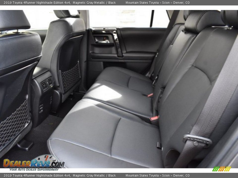 Rear Seat of 2019 Toyota 4Runner Nightshade Edition 4x4 Photo #15