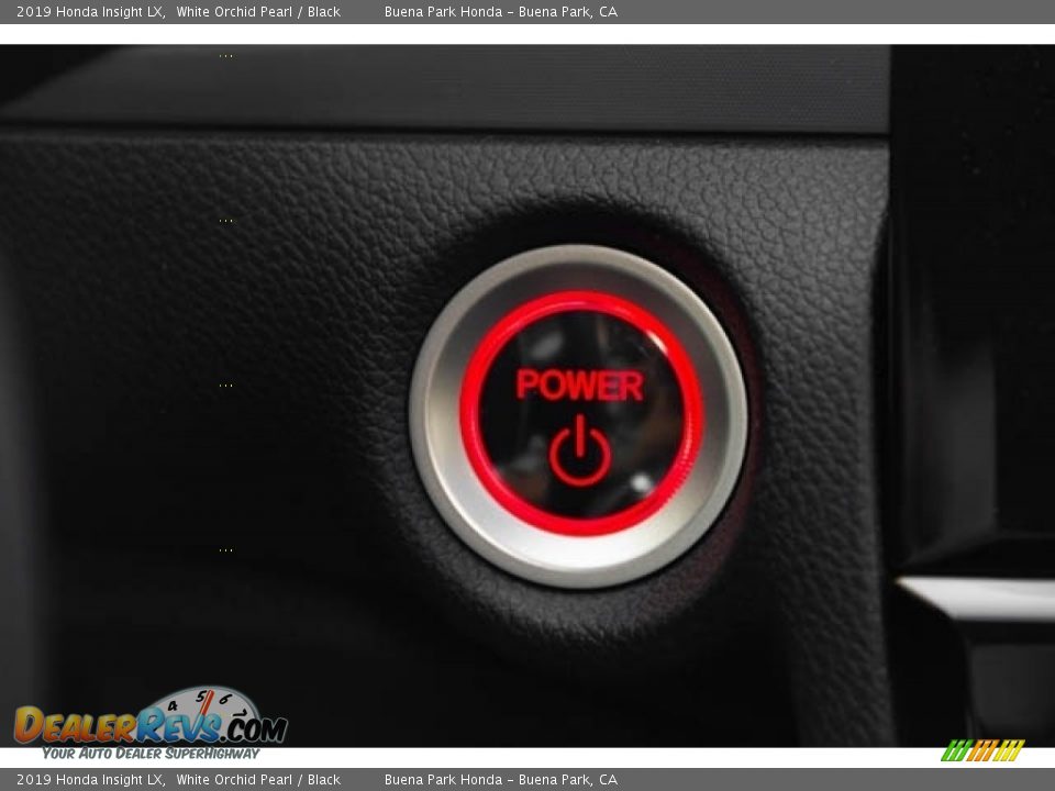 2019 Honda Insight LX White Orchid Pearl / Black Photo #24