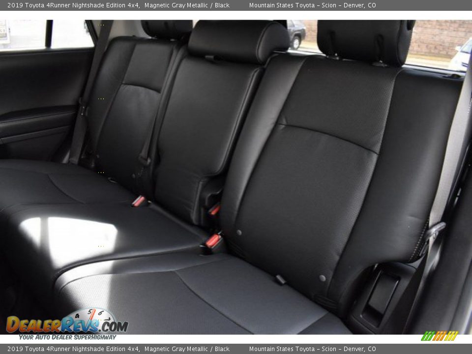 Rear Seat of 2019 Toyota 4Runner Nightshade Edition 4x4 Photo #16