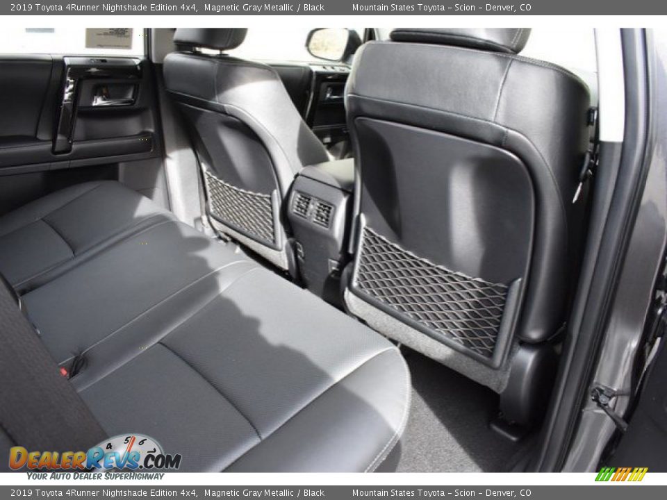 Rear Seat of 2019 Toyota 4Runner Nightshade Edition 4x4 Photo #17