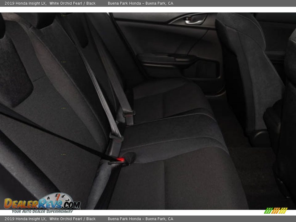 2019 Honda Insight LX White Orchid Pearl / Black Photo #28