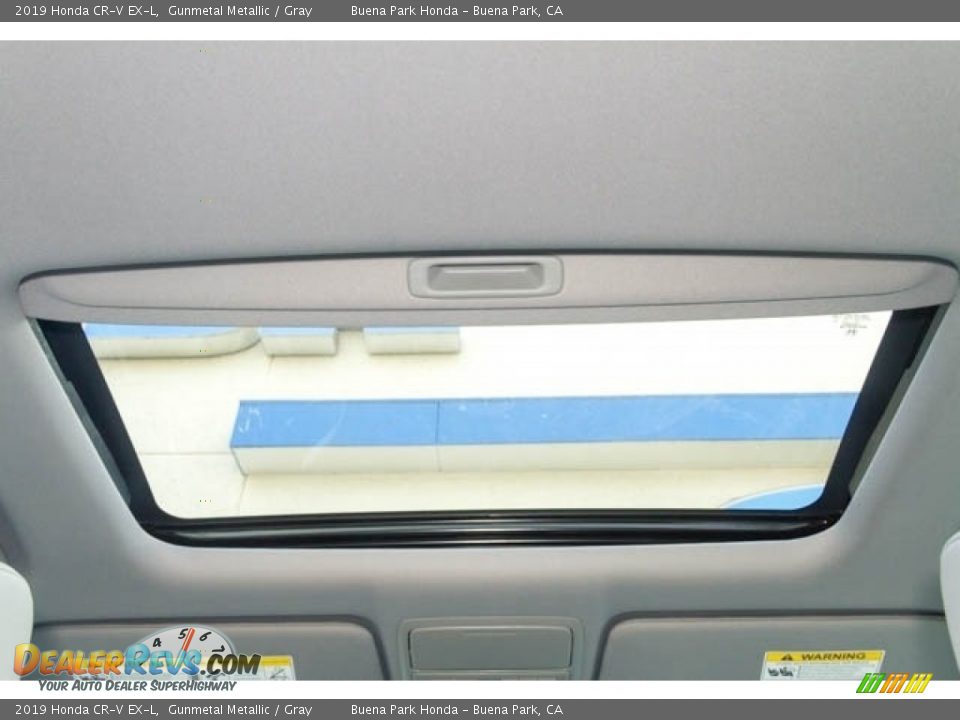 2019 Honda CR-V EX-L Gunmetal Metallic / Gray Photo #22