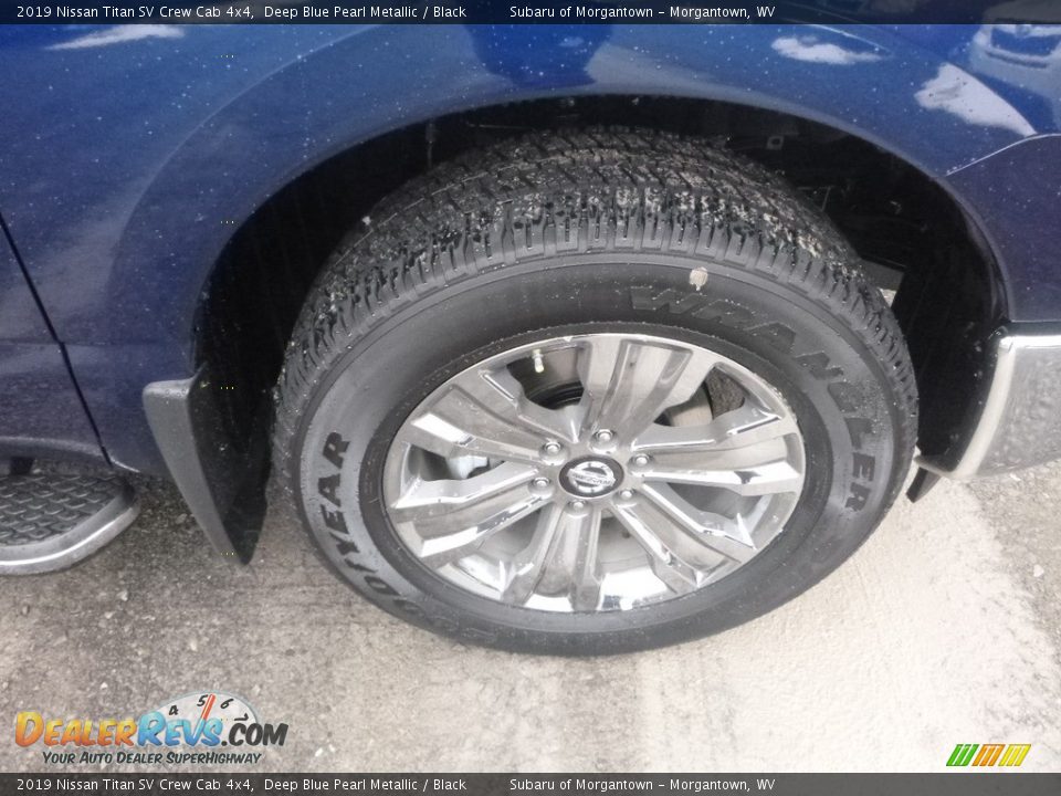 2019 Nissan Titan SV Crew Cab 4x4 Deep Blue Pearl Metallic / Black Photo #2