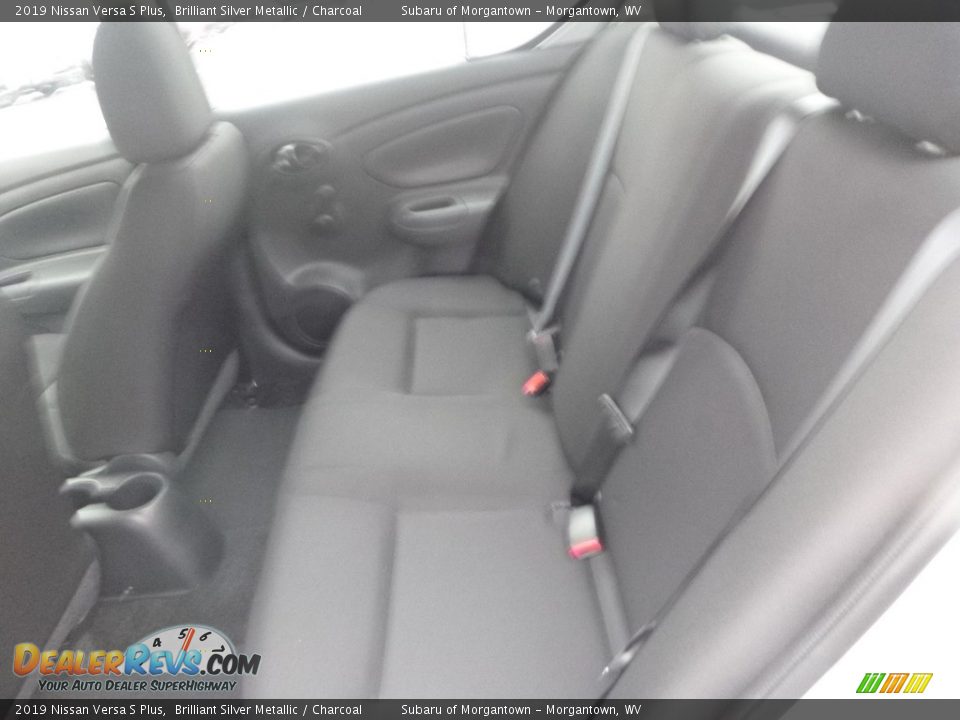 2019 Nissan Versa S Plus Brilliant Silver Metallic / Charcoal Photo #13