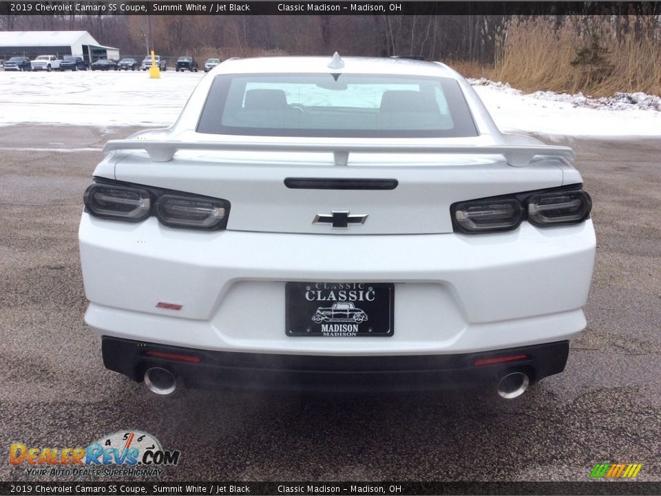 2019 Chevrolet Camaro SS Coupe Summit White / Jet Black Photo #5