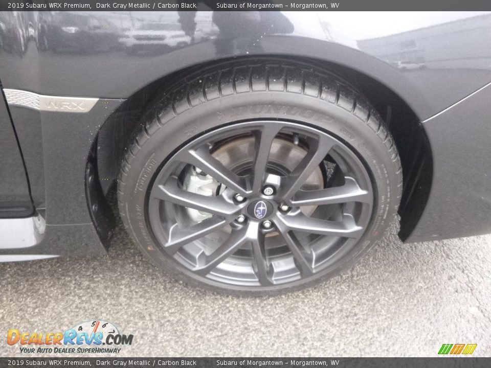 2019 Subaru WRX Premium Dark Gray Metallic / Carbon Black Photo #2