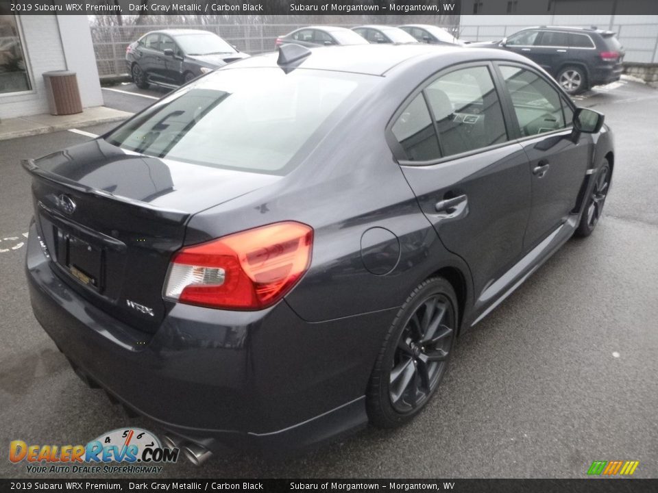 2019 Subaru WRX Premium Dark Gray Metallic / Carbon Black Photo #4
