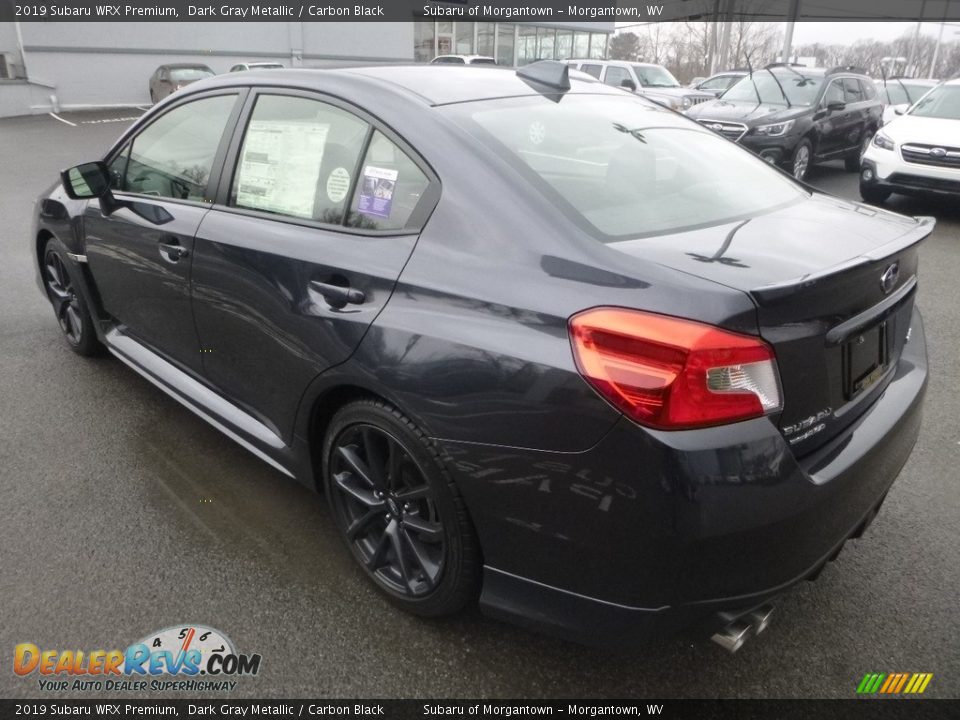 2019 Subaru WRX Premium Dark Gray Metallic / Carbon Black Photo #6