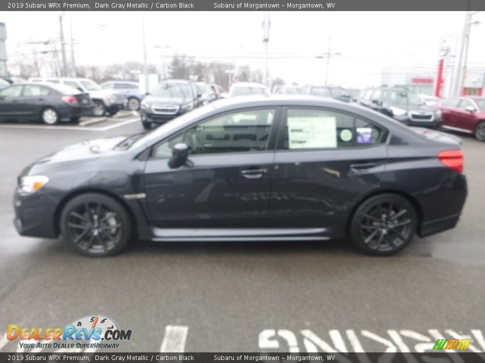 2019 Subaru WRX Premium Dark Gray Metallic / Carbon Black Photo #7