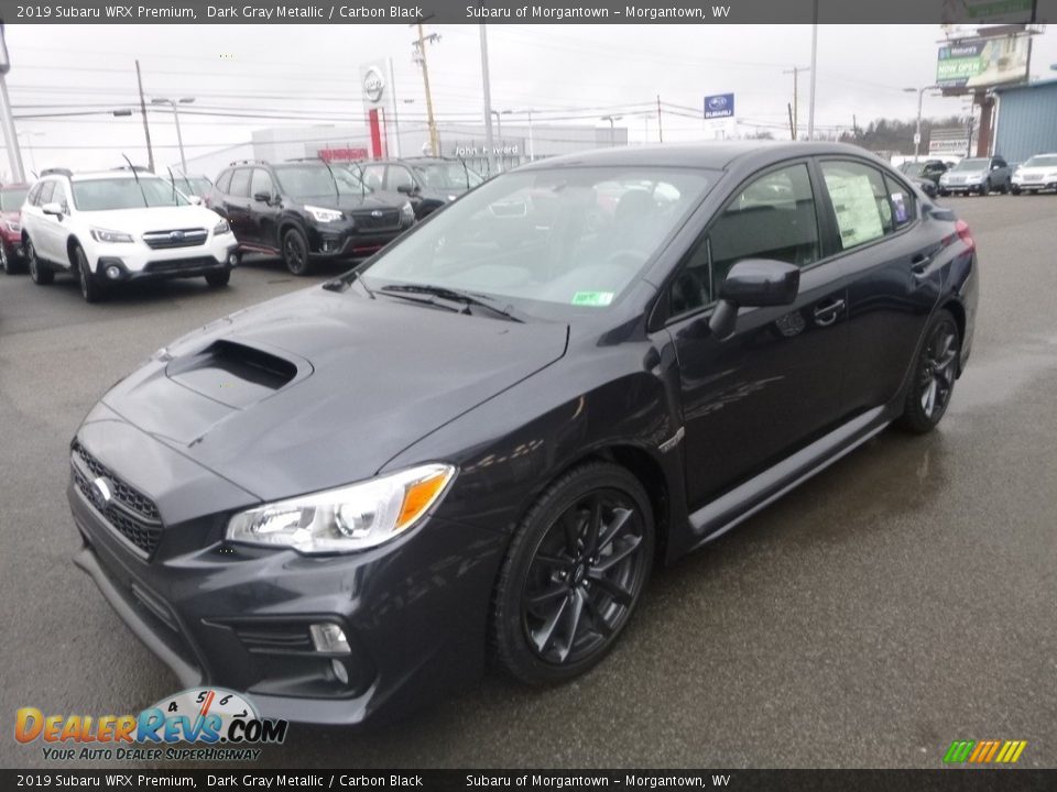 2019 Subaru WRX Premium Dark Gray Metallic / Carbon Black Photo #8